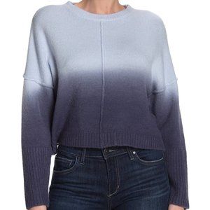 Love + Harmony Cozy Blue Ombre Knit Sweater, M/L NWT